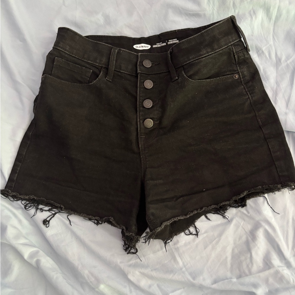 Old Navy High Rise Black Denim